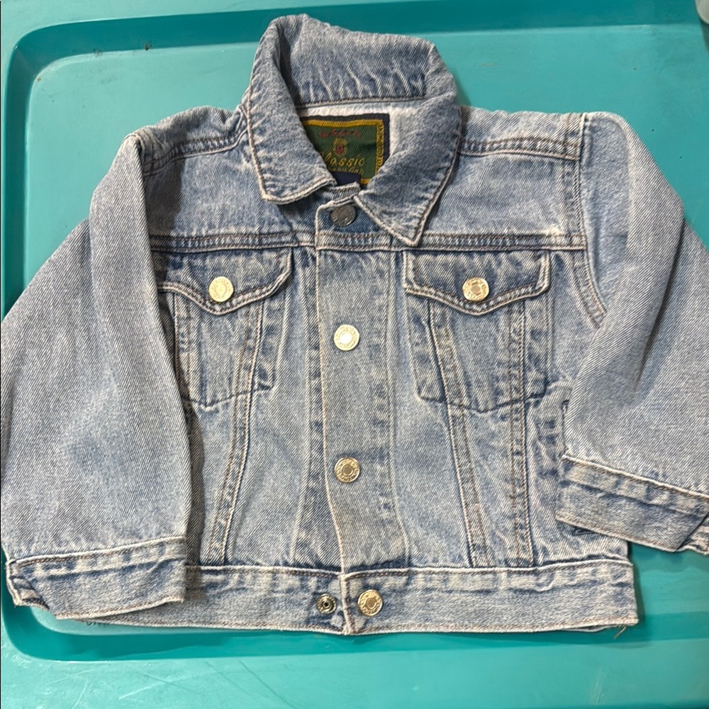 Classic Blue Jean Jacket Timeless Denim Style